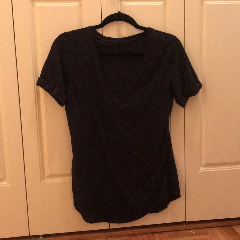 Lululemon Love Tee - rolled sleeves